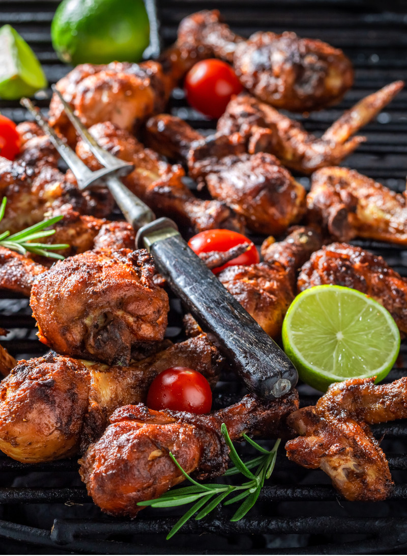Fleisch und Grill
